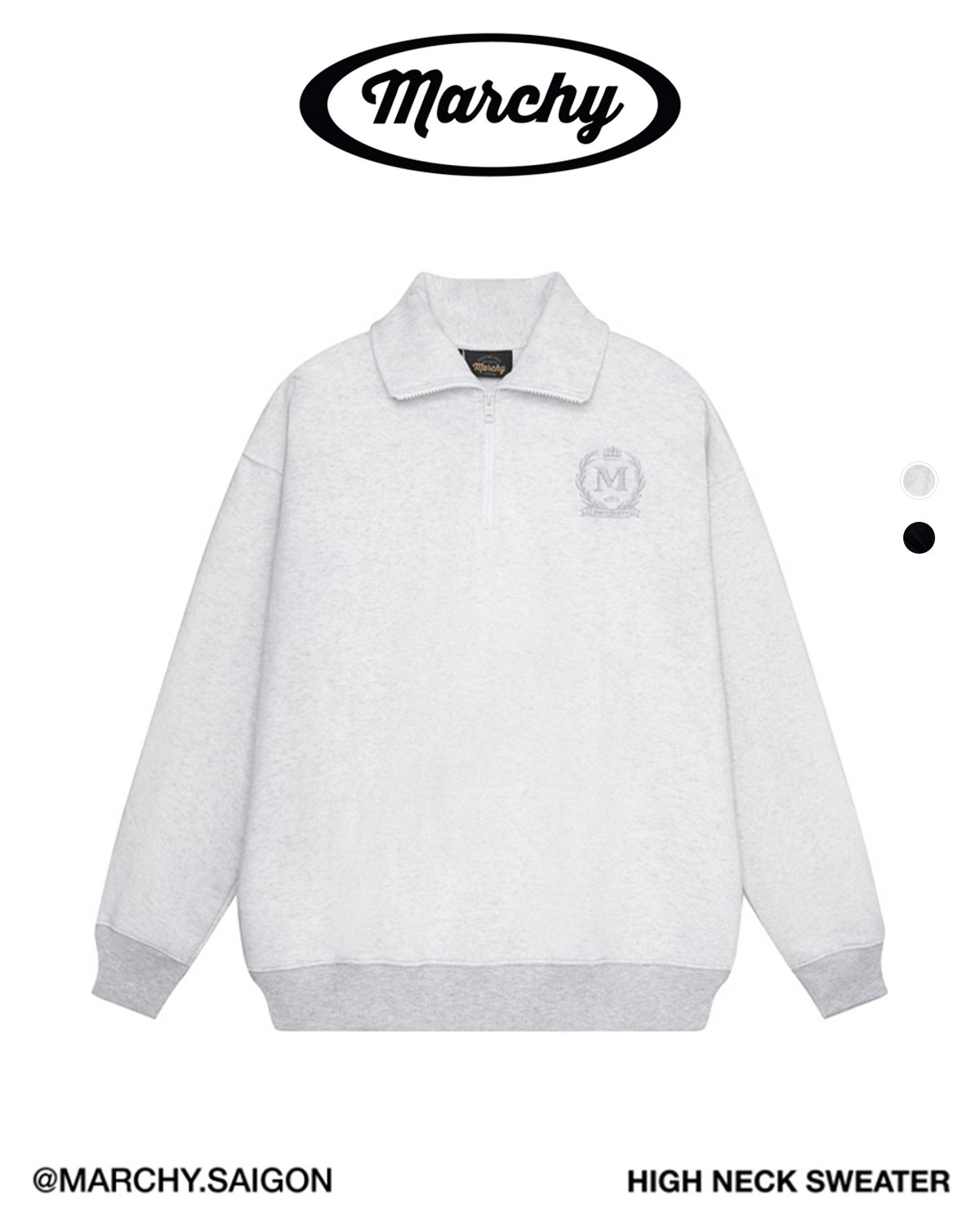 High Neck Sweater