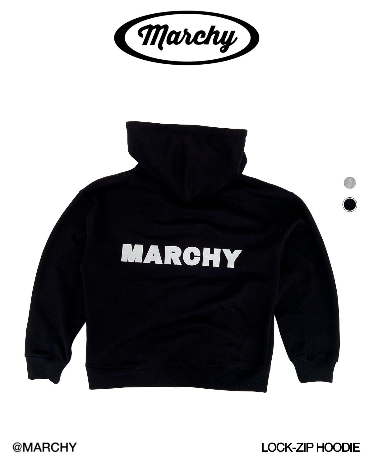 LOCK ZIP HOODIE