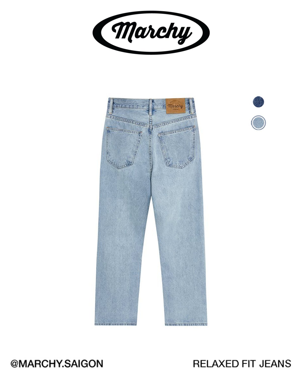 RELAXED FIT JEANS