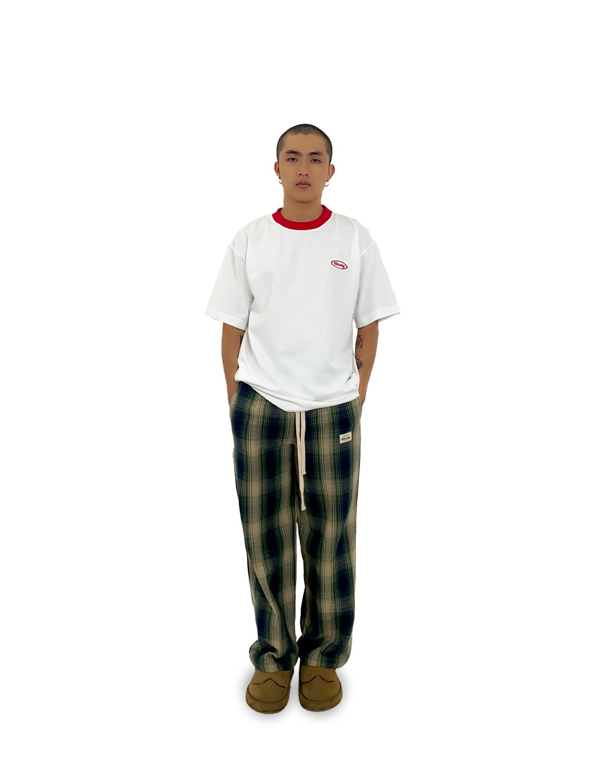 RED LOGO TEE