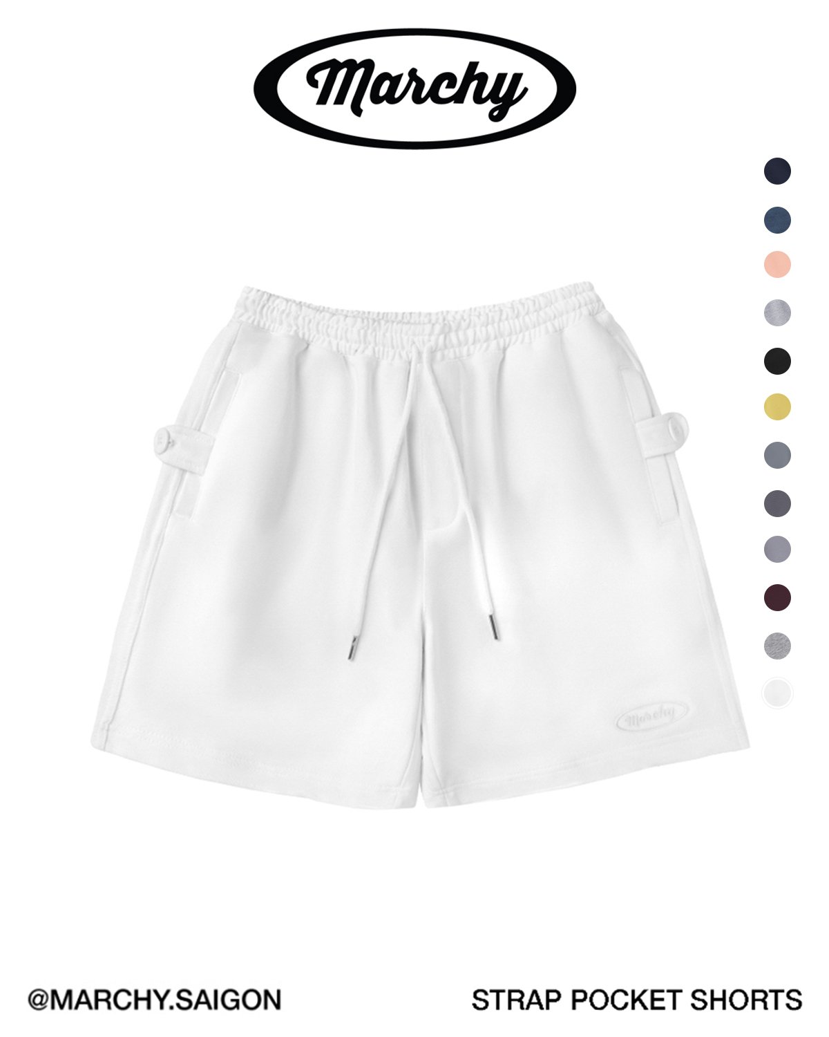 Strap Pocket Shorts